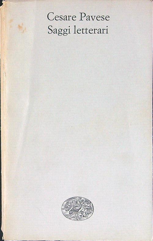 Saggi letterari