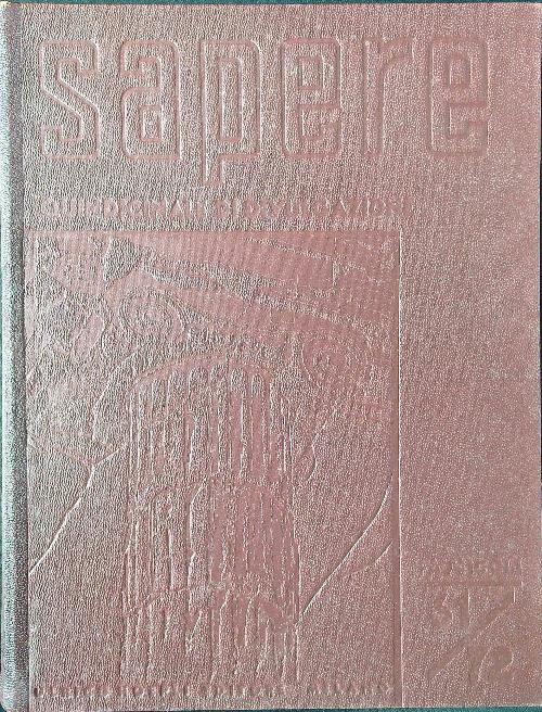 Sapere vol. VI - Fascicoli 61-72/1937