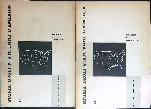 Storia degli Stati Uniti d'America 2 vv