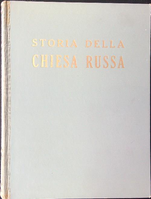 Storia della chiesa Russa