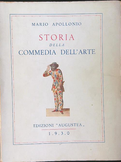 Storia della commedia dell'arte