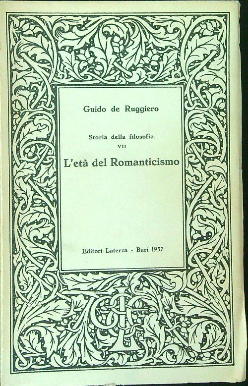 Storia della filosofia VII L'eta' del Rinascimento