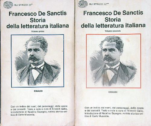 Storia della letteratura italiana. 2vv