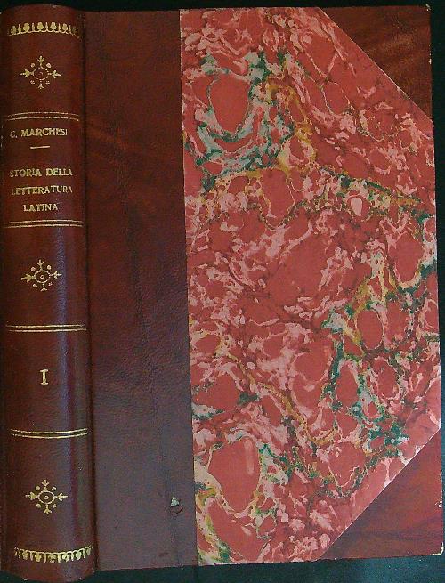 Storia della letteratura latina Vol 1