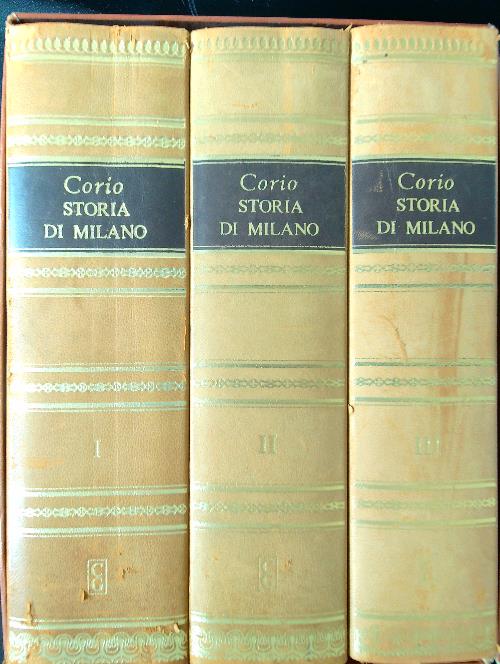 Storia di Milano 3 voll.