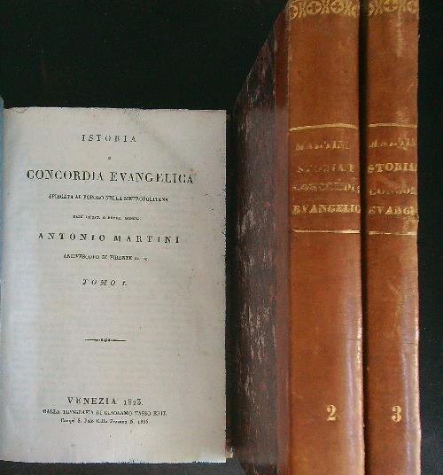 Storia e concordia Evangelica 3 vv