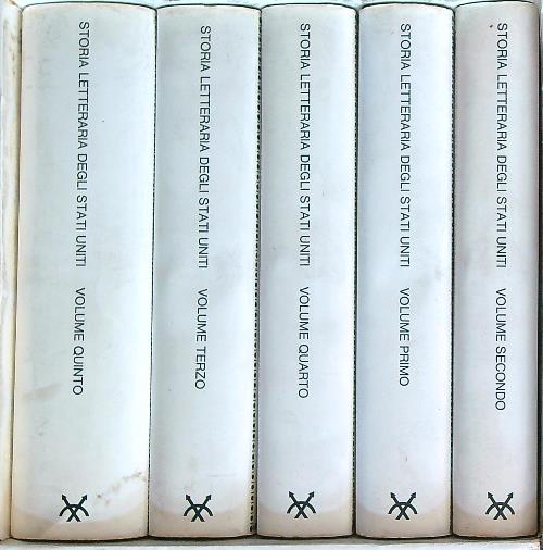 Storia letteraria degli Stati Uniti. 5vv