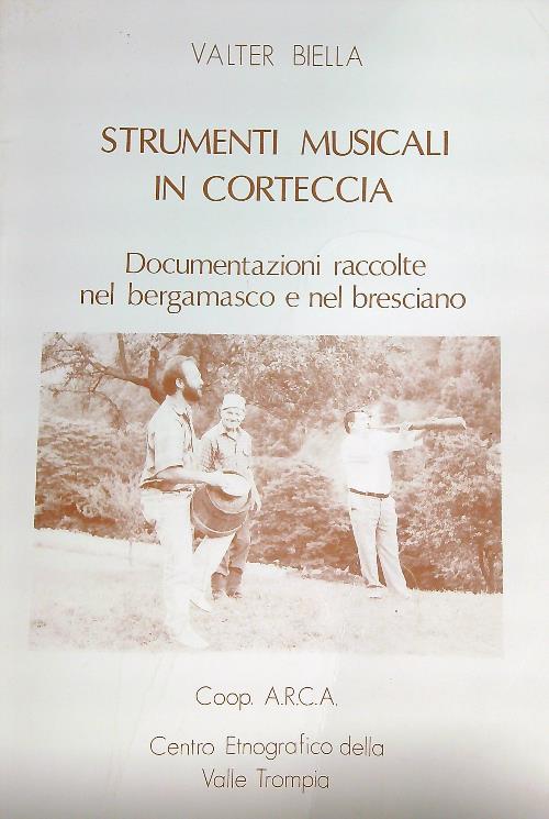 Strumenti musicali in corteccia