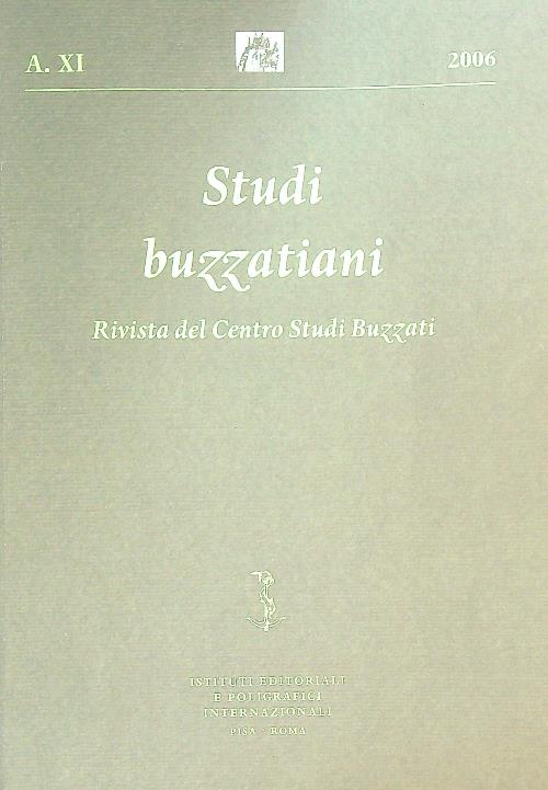 Studi buzzatiani Anno XI/2006