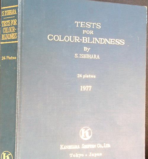 Tests for Colour-Blindness 1977