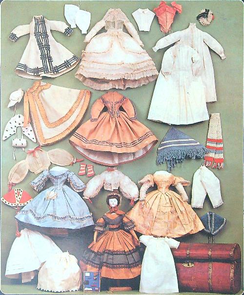 The collector's books of dolls' clothes