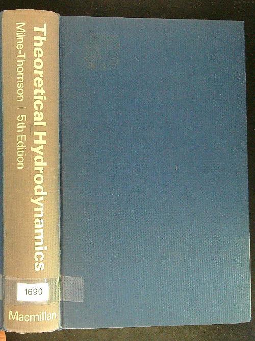 Theoretical hydrodynamics