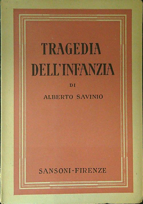 Tragedia dell'infanzia