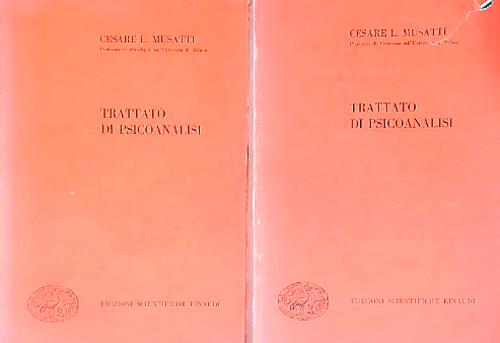 Trattato di psicoanalisi. 2vv