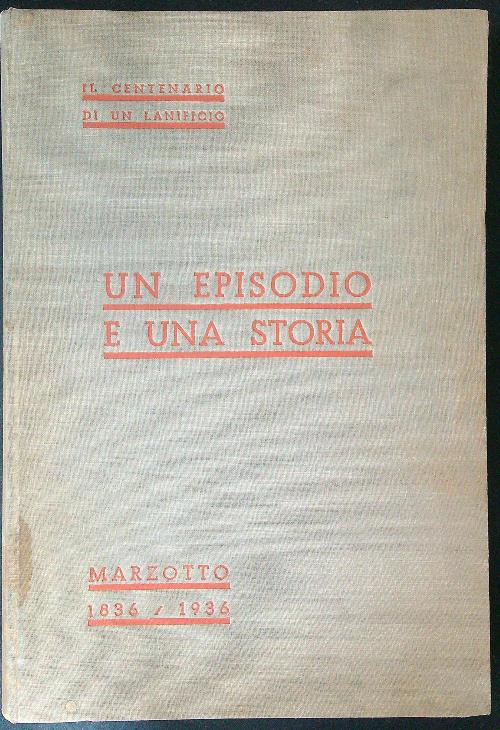 Un episodio e una storia