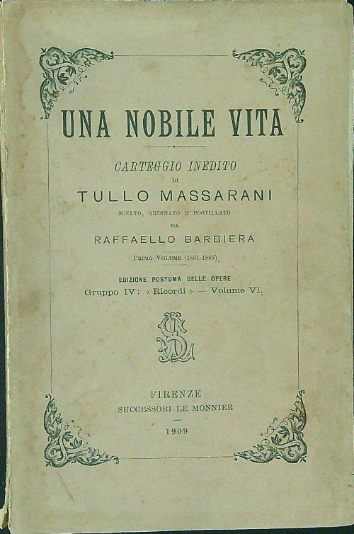 Una nobile vita