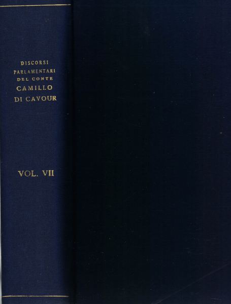 Discorsi parlamentari del conte Camillo di Cavour raccolti e pubblicati …