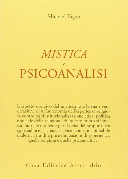 Mistica e psicoanalisi