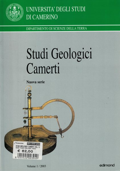 Studi Geologici Camerti. Nuova serie volume I/2003 Università degli studi …