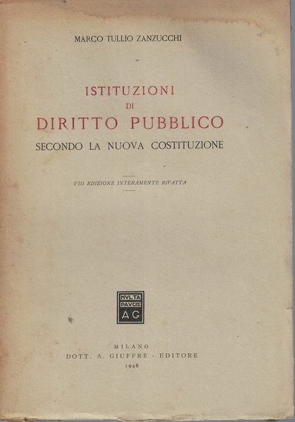 Istituzioni di diritto pubblico Secondo la nuova costituzione