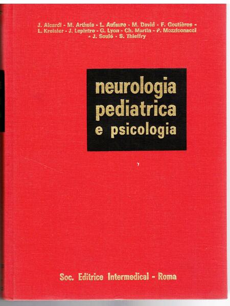 Neurologia pediatrica e psicologia.