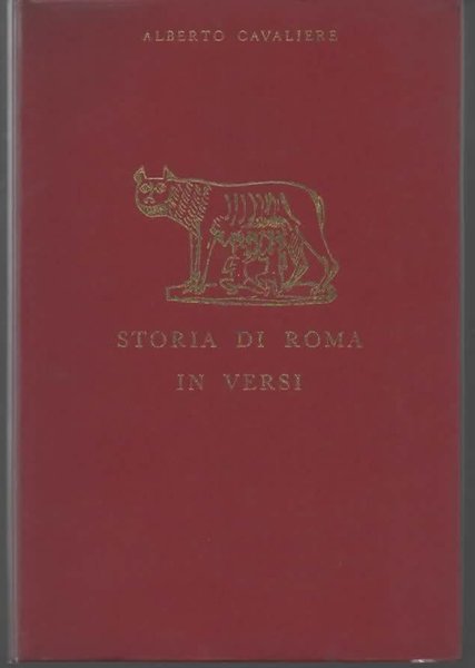 Storia di Roma in versi Edizione definitiva