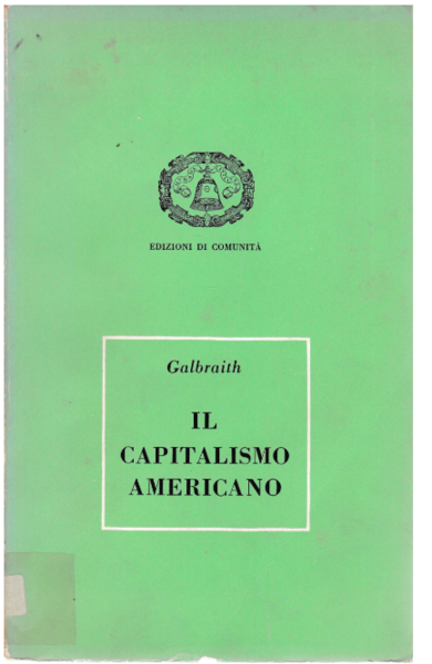 Il Capitalismo Americano. Il concetto di potere di equilibrio