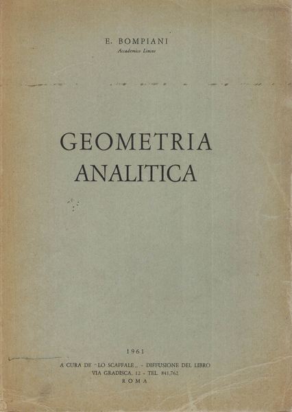 Geometria analitica