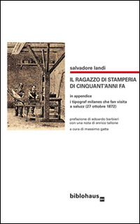 Il ragazzo di stamperia di cinquant'anni fa