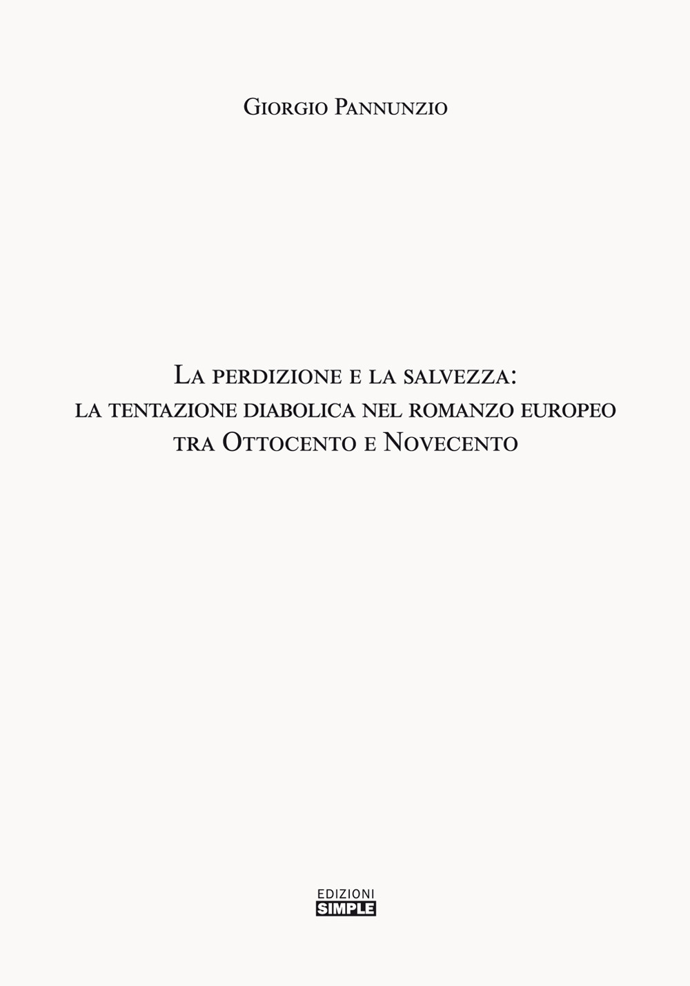 La perdizione e la salvezza: la tentazione diabolica nel romanzo …