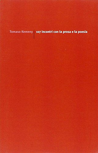 107 incontri con la prosa e la poesia