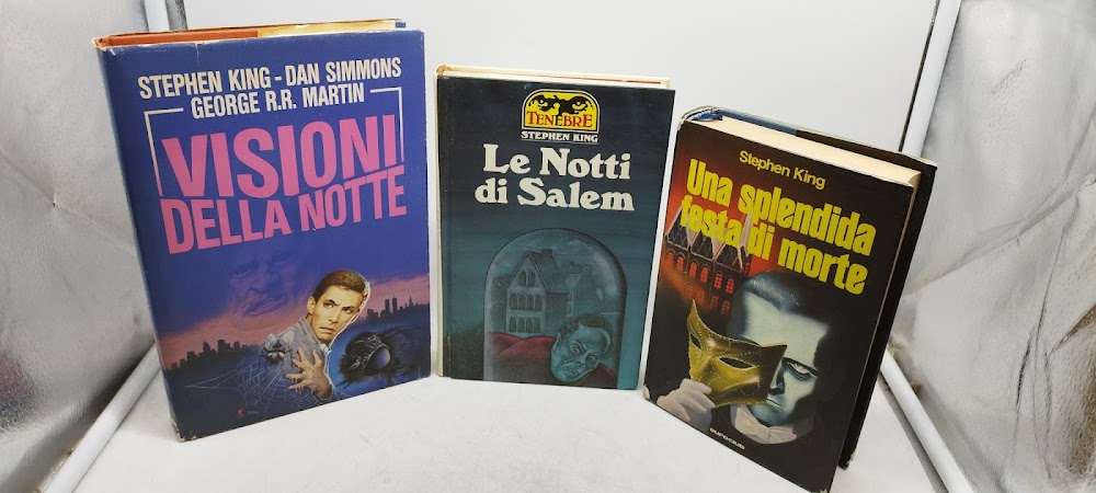 3 libri stephen king visioni della notte una splendida festa …