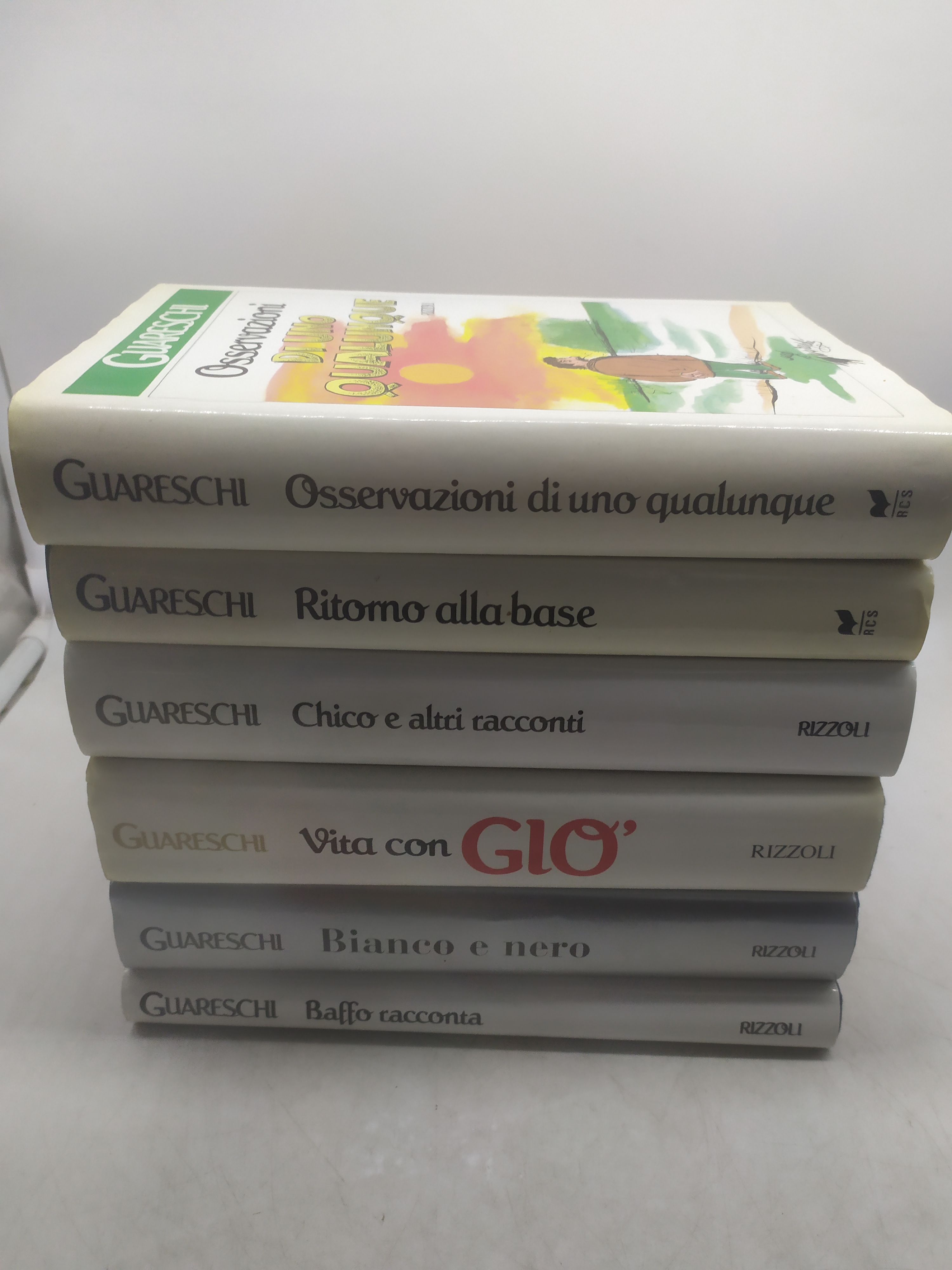 7 libri guareschi rizzoli bianco e nero ritorno alla base …