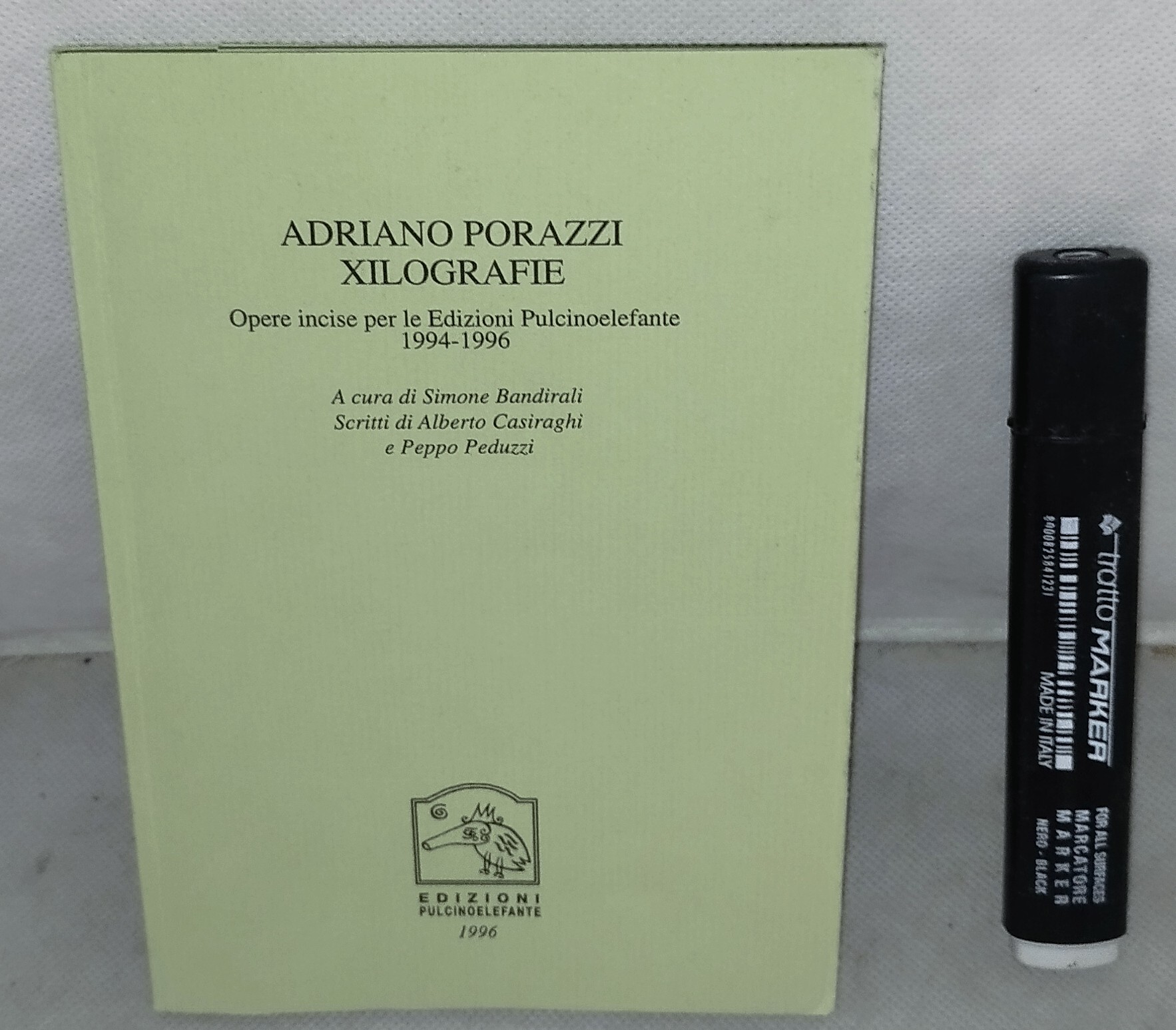 adriano porazzi xilografie opere incise per le edizioni pucinoelefante 1994-1996