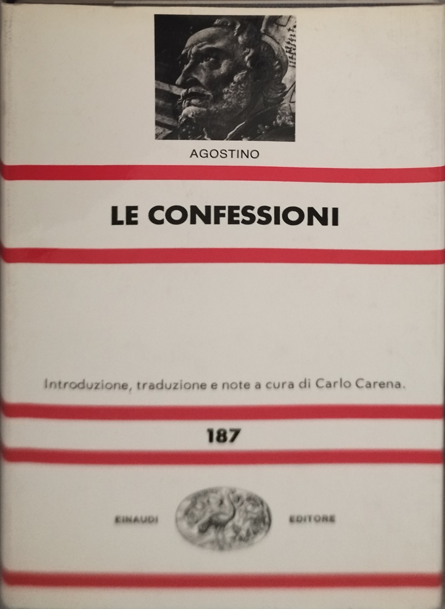 agostino le confessioni einaudi