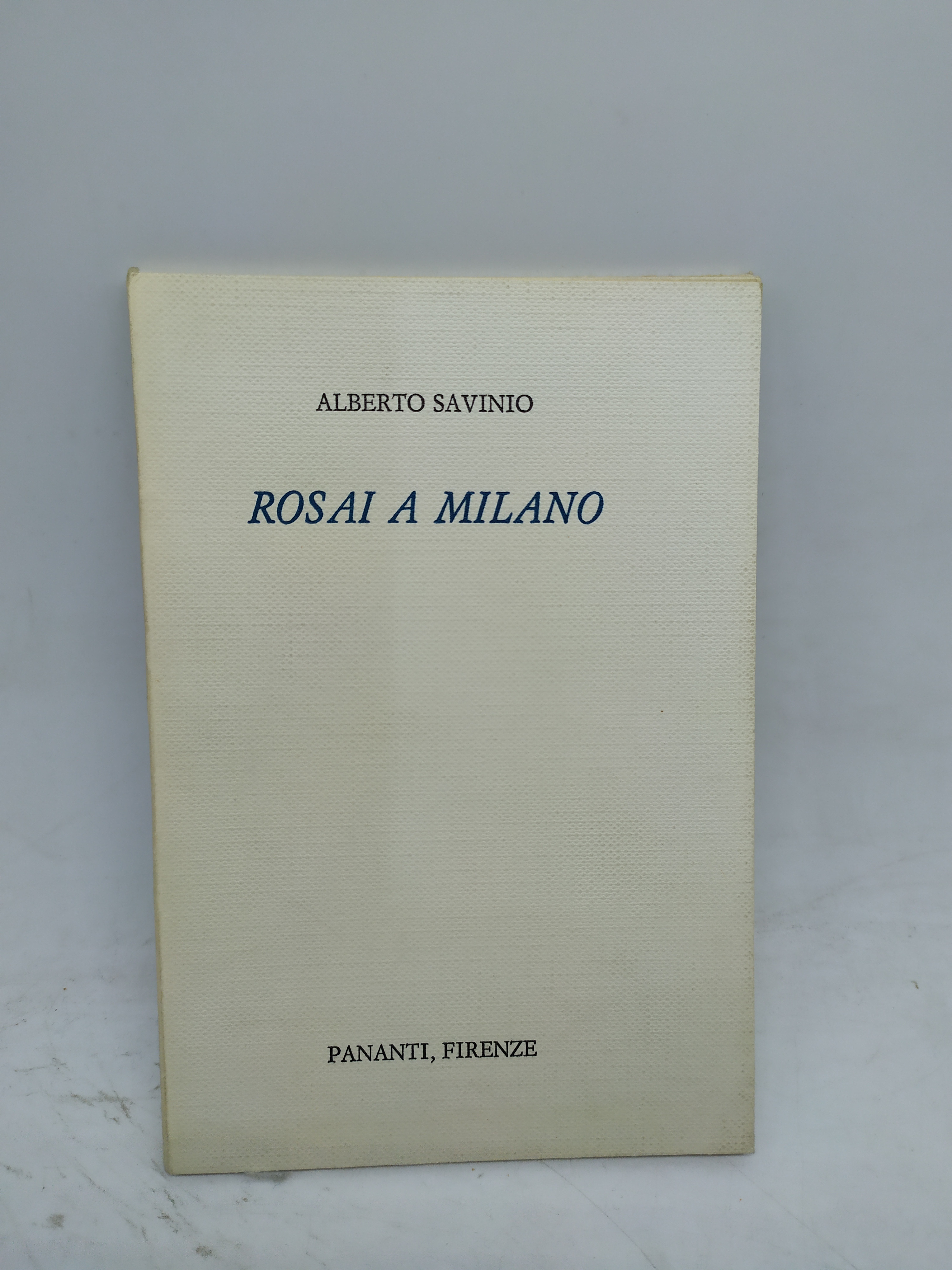 alberto savinio rosai a milano pananti firenze