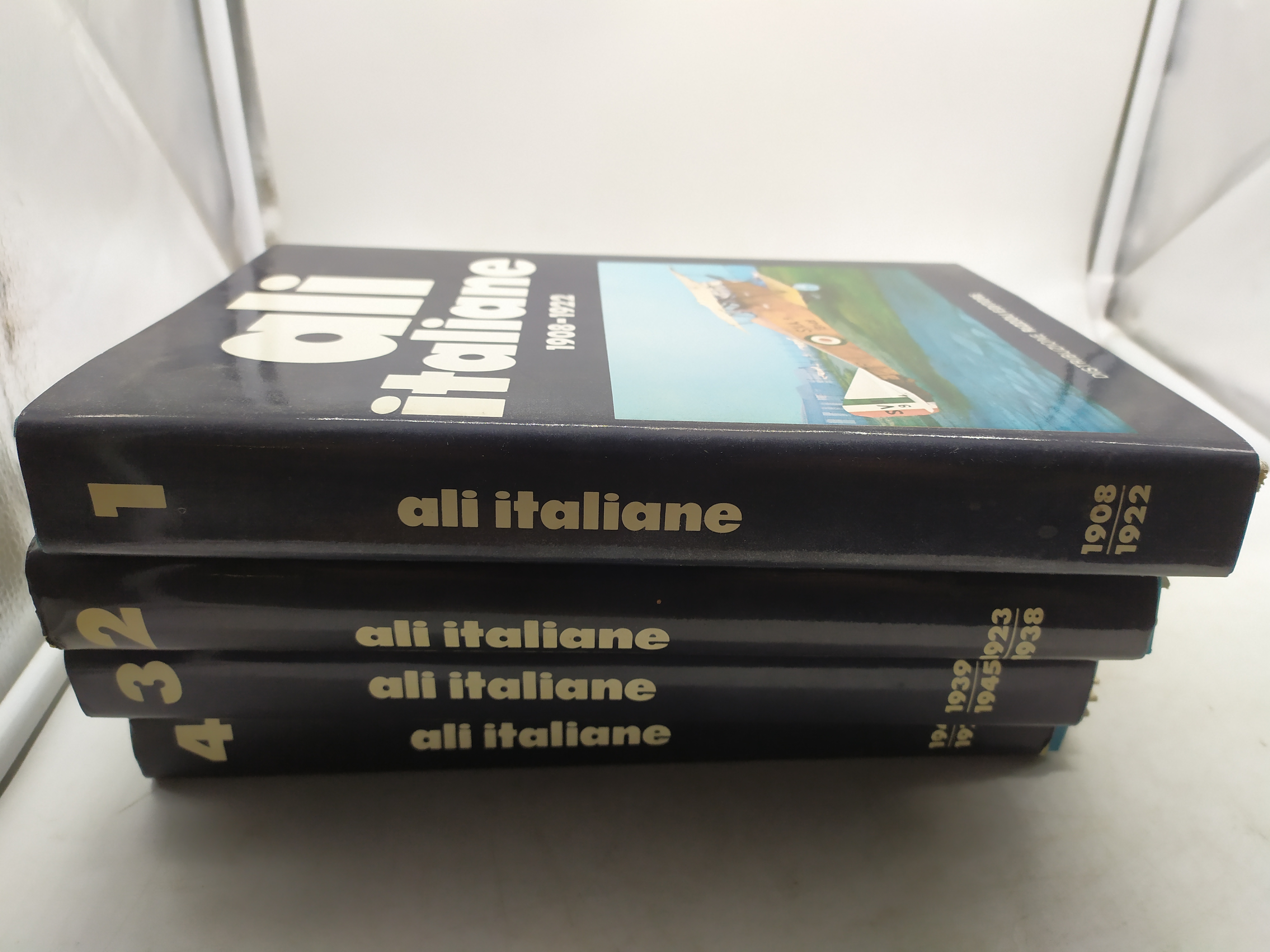 ali italiane 4 volumi 1908-1979 40 numeri rizzoli