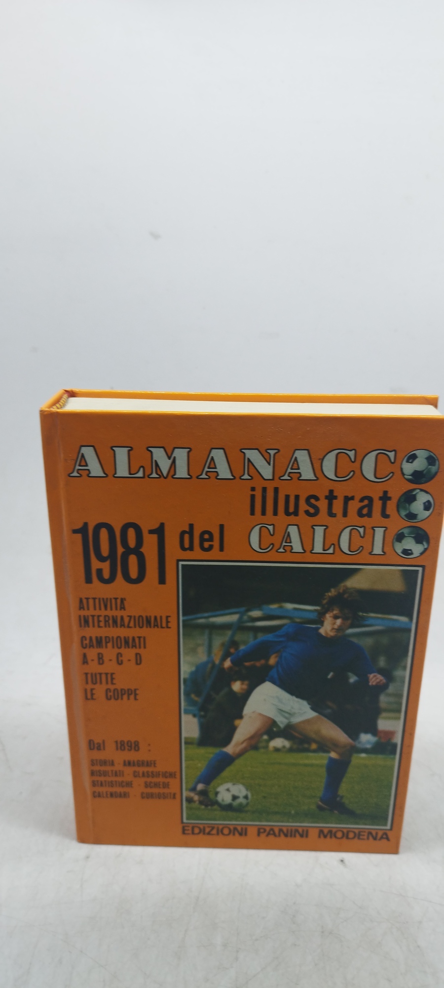 almanacco illustrato 1981 del calcio panini modena