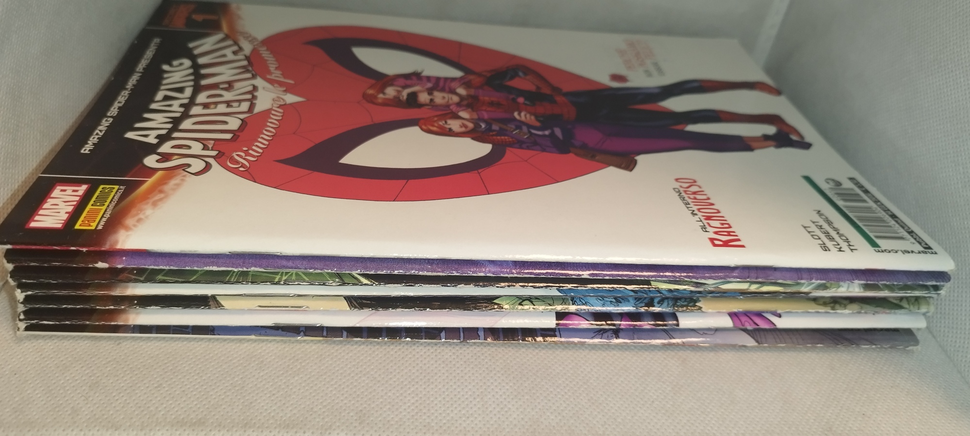 amazing spider-man marvel panini comics 7 volumi secret wars