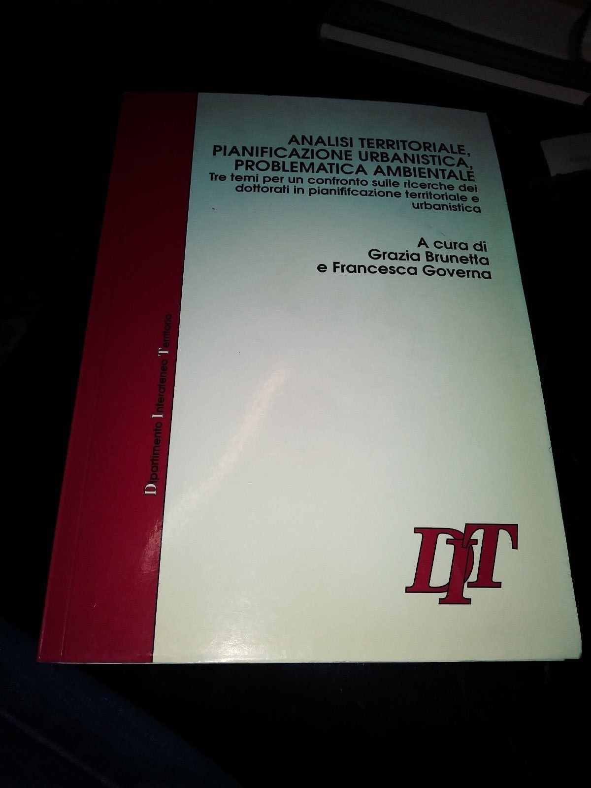 analisi territoriali pianificazione urbanistica problematica ambientale brunetta