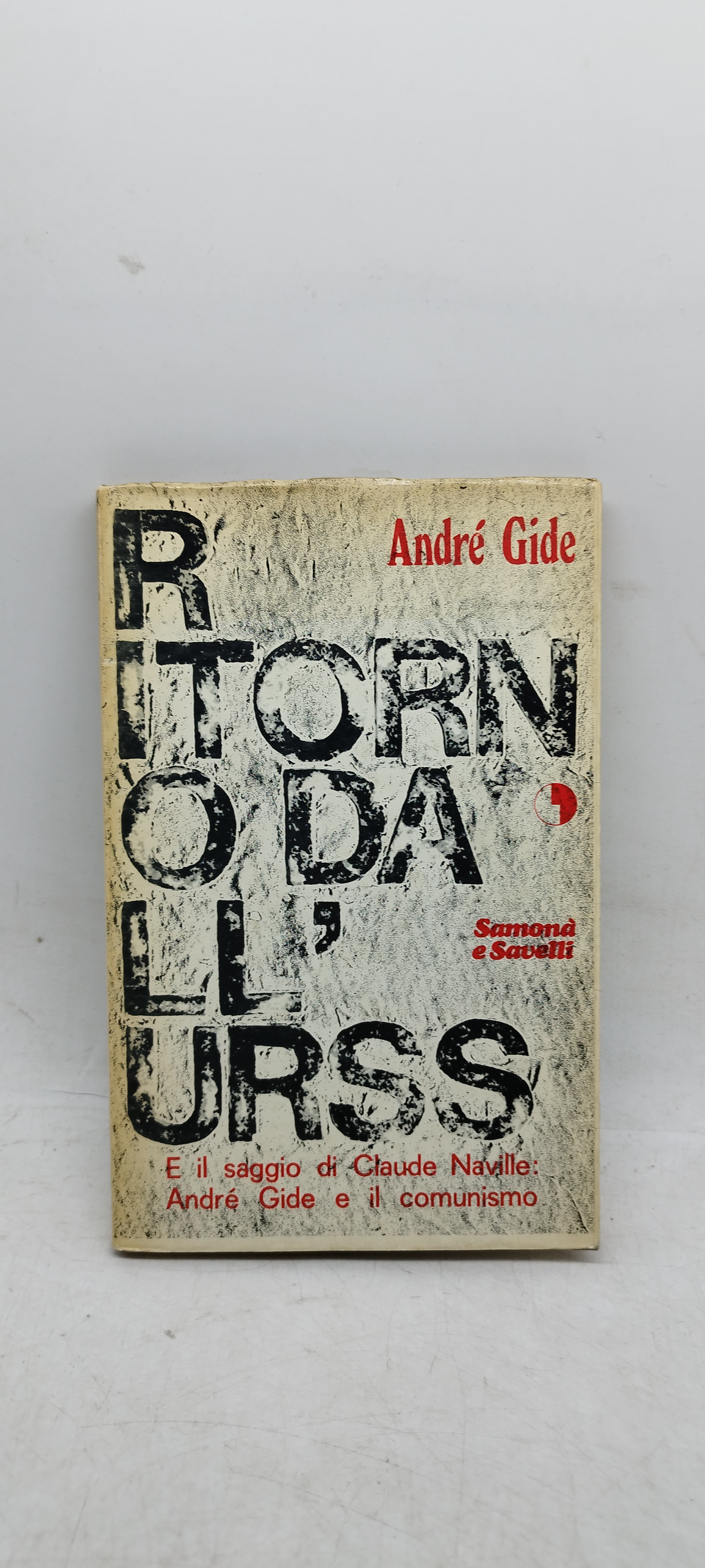 andrè gide ritorno dall'urss