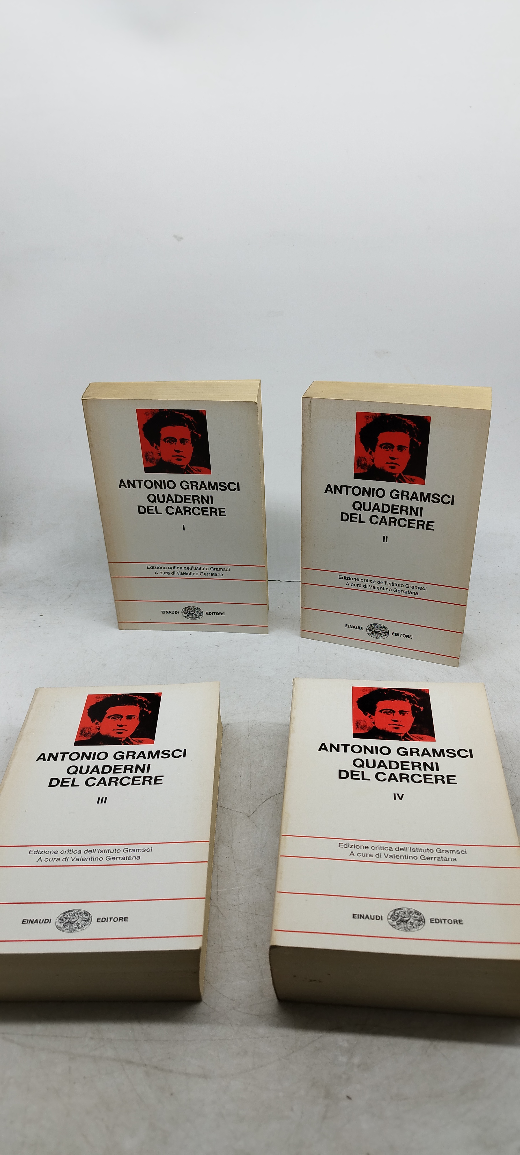antonio gramisci quaderni del carcere 4 volumi einaudi