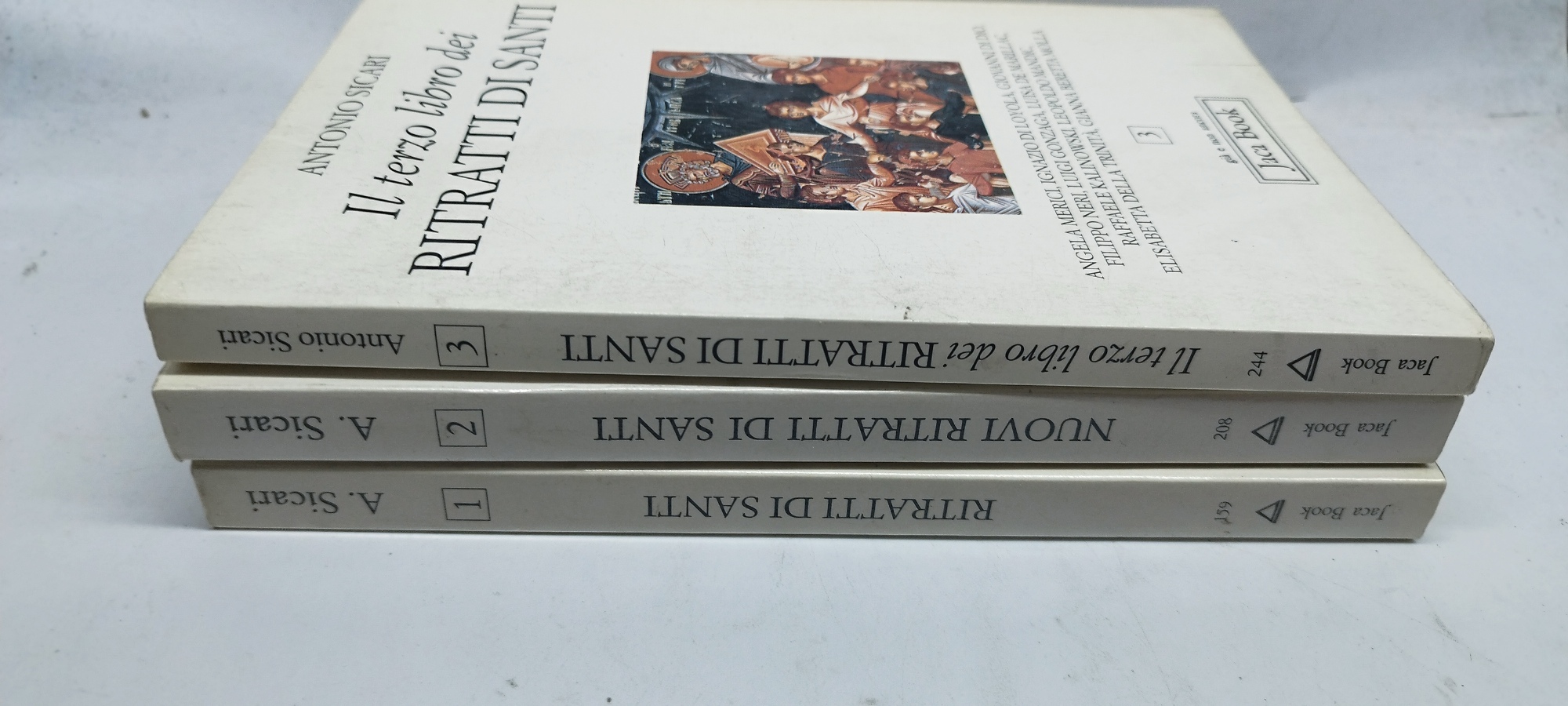 antonio sicari 3 volumi ritratti jaca book