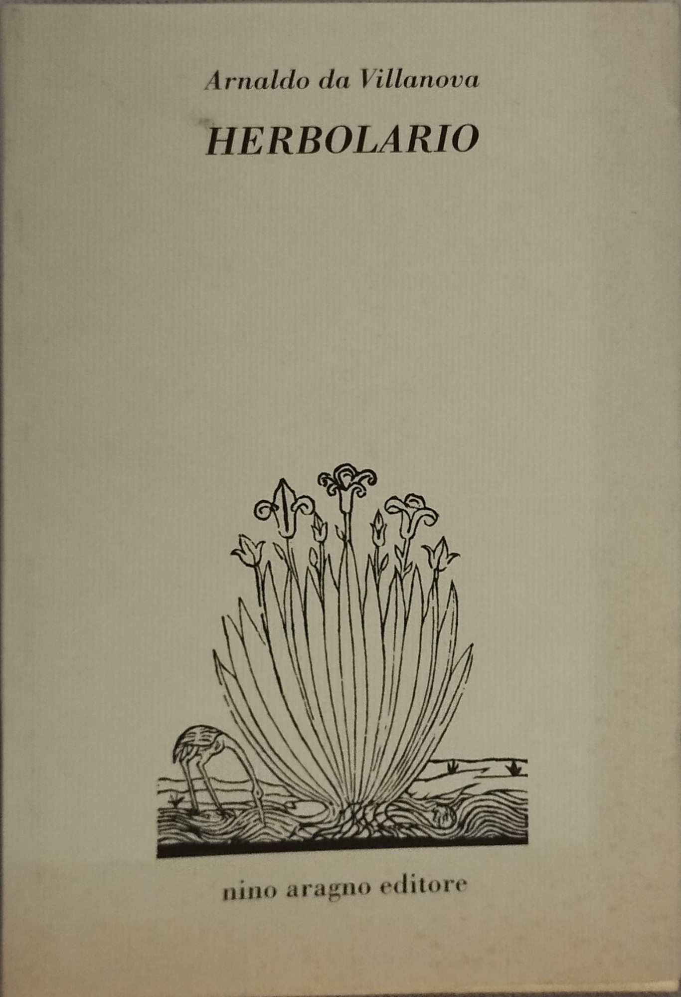 arnaldo da villanova herbolario