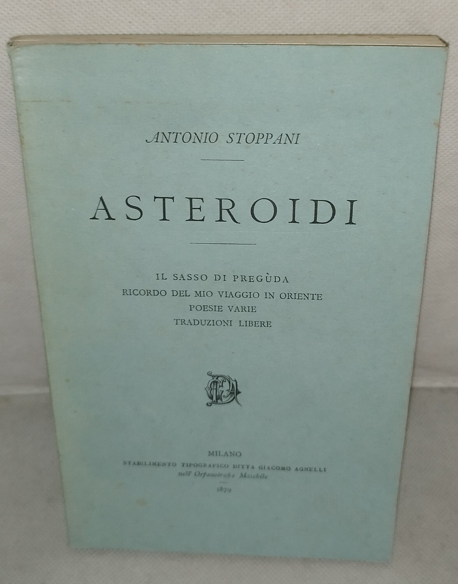 asteroidi antonio stoppani