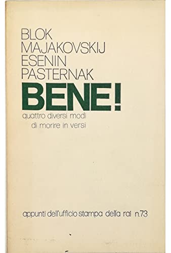 Bene! quattro modi diversi di morire in versi