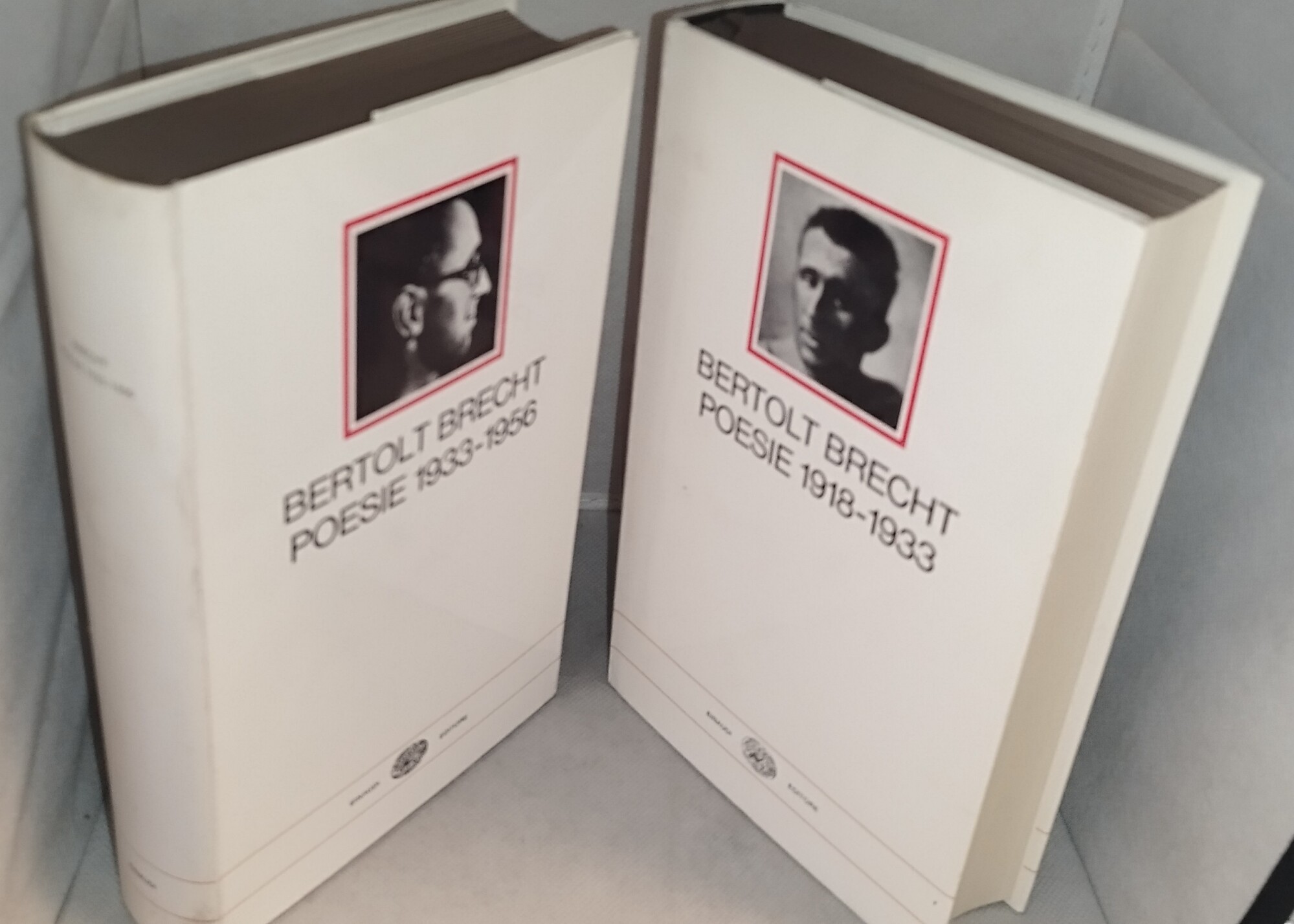 bertol breht poesie 1918-1933 /1933-1956 2 volumi einaudi i miillenni