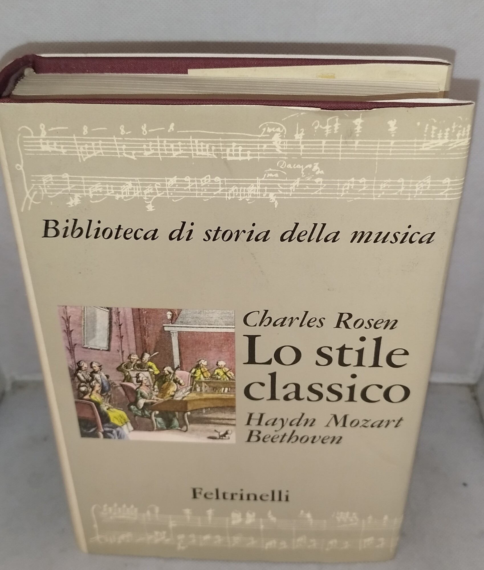 biblioteca di storia della musica lo stile classico charles rosen