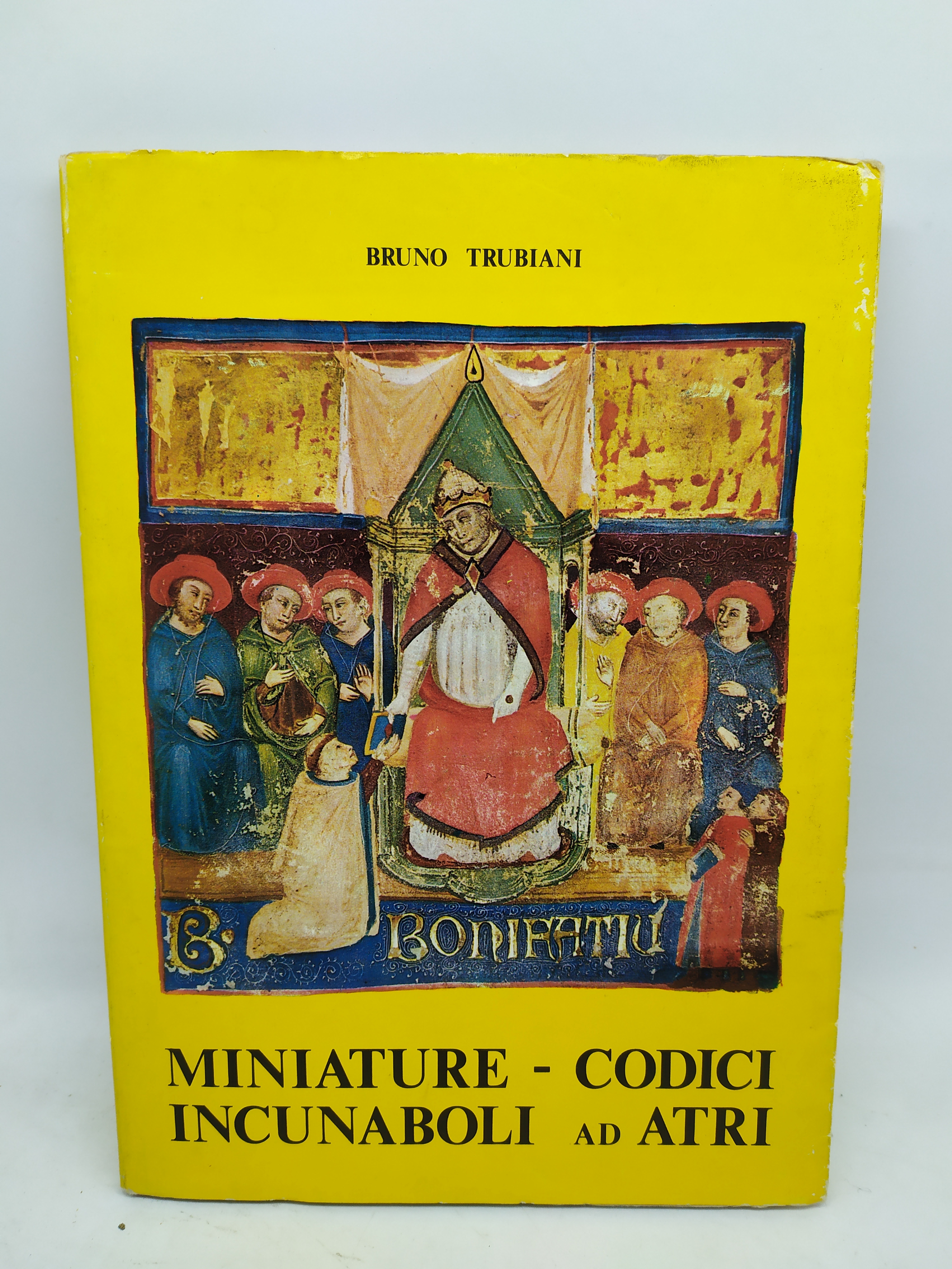 bruno trubiani miniature codici incunaboli ad atri