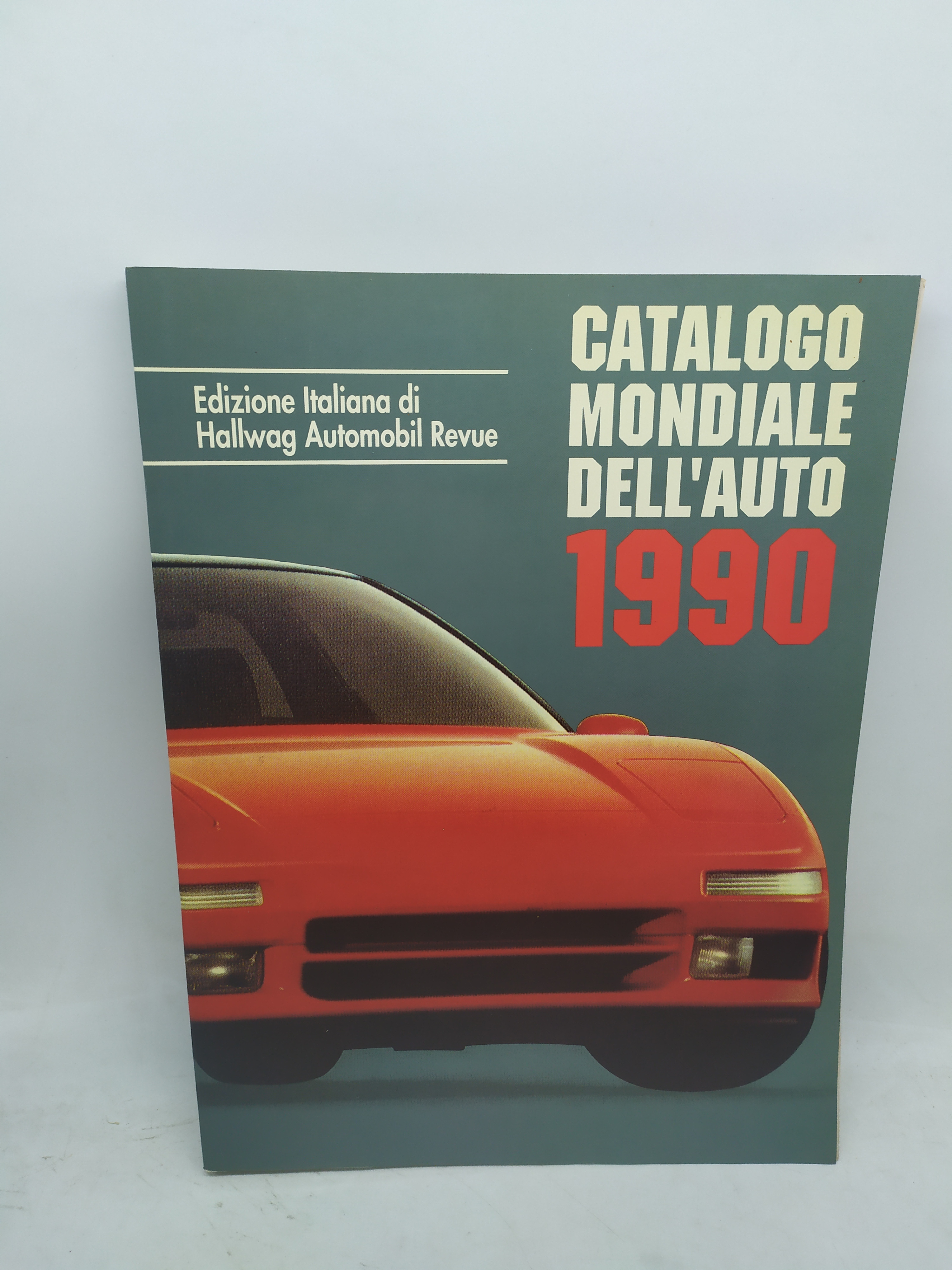 catalogo mondiale dell'auto 1990 edizione italiana di halllwag atuomobil revue